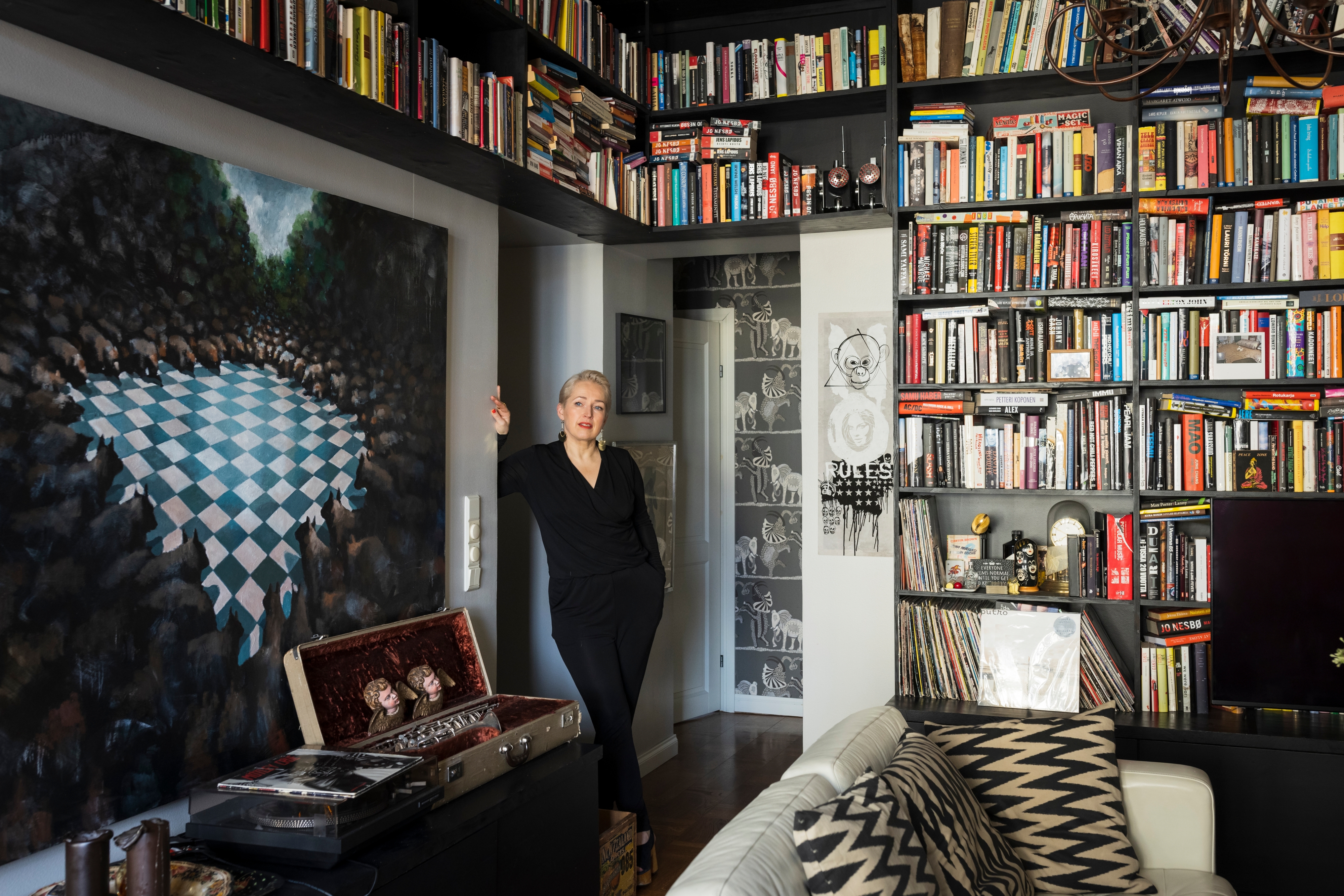 ”Kun astuin tähän asuntoon, tiesin tulleeni kotiin”, Anna Perho kertoo.
