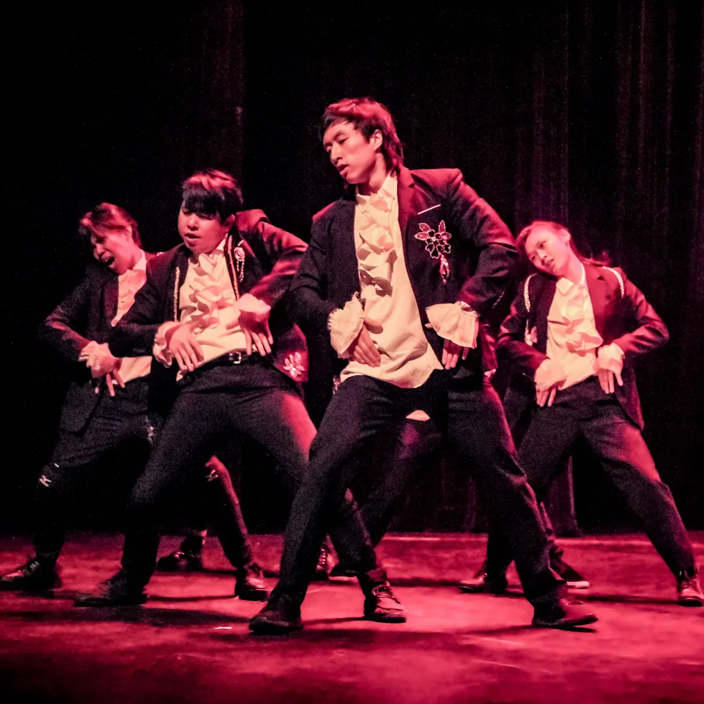 Yin He Dance dancers performing on stage