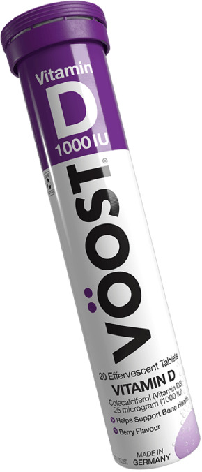 VÖOST Vitamin D 1000 IU Berry Effervescent Tablets