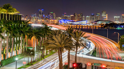 The Miami skyline reflects the city’s year-round draw for owners who value sun, culture and global access.