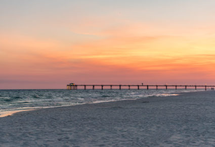 A photo of The Island Pier, one of the things to do in Destin, Florida