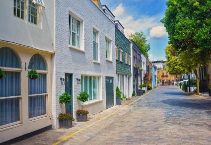 A stock photo of Marylebone, London
