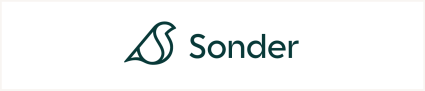 An image shares the logo of Sonder, one of the best vacation rental sites. 