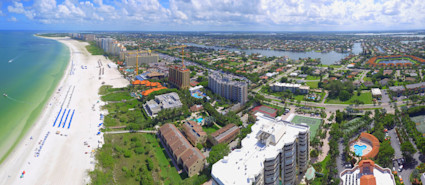 Marco Island aerial view
