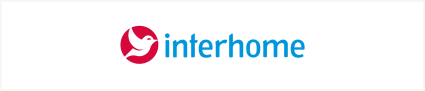 An image shares the logo of Interhome, one of the best vacation rental sites. 
