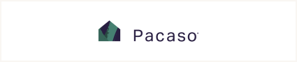 An image of the Pacaso logo, an Airbnb alternative.