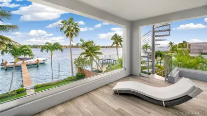 Miami home with a view