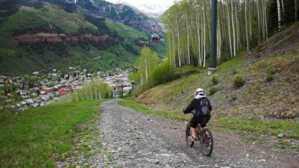 Biking the Galloping Goose Trail is one of the best things visitors can do in Telluride.