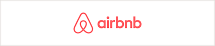 The Airbnb logo. 