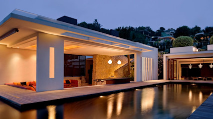 A luxury home potentially made possible due to an IRA withdrawal for home purchase.