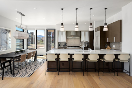 Modern kitchens like the one in Sparkling Creek reflect the festival’s focus on culinary artistry and provide the perfect space to continue your own gourmet adventures year-round.