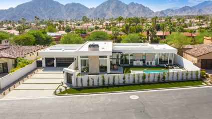 Exterior of Palm Springs Home