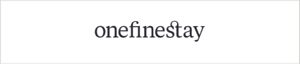 The logo of Onefinestay, one of the best Airbnb alternatives, is displayed. 