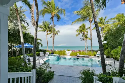 pool in key west overlooking ocean