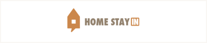 An image of the Homestayin logo, an Airbnb alternative.