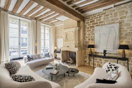 Rue du Bac in the 7th arrondissement offers a refined escape in the heart of Paris, perfect for unwinding after a day exploring world-famous art festivals and exhibitions.