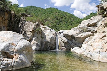 Image of the Sierra de la Laguna mountains, Mexico. 