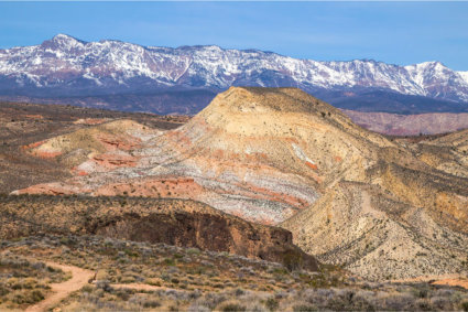  A photo of the Pine Valley Mountains showcases the beauty of Utah mountain getaways.