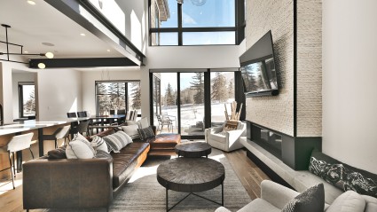 Living room in Park City