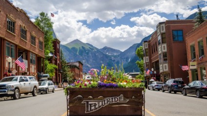 Taking a walking tour of the downtown area is one of the best things to do in Telluride.