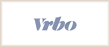 A logo of Vrbo, one of the many Plum Guide alternatives.