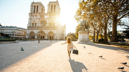 Notre Dame reflects the cultural icons within easy reach when you own in central Paris.