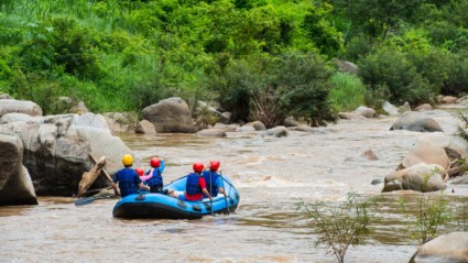 Rafting down the rapids of the San Miguel River is one of the best things to do in Telluride.