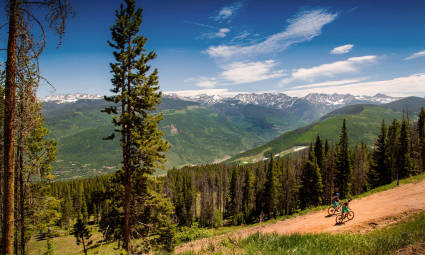 A photo of Vail, Colorado, one of the best spots for fall vacations.