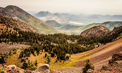 A photo of Flagstaff, Arizona, one of the best places for fall vacations.