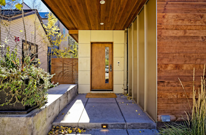 Aspen Grove is a sophisticated residence just a short walk from downtown, offering style and privacy for those who want festival access without sacrificing comfort. The home is ideal for hosting friends before or after festival events with large indoor and outdoor spaces.