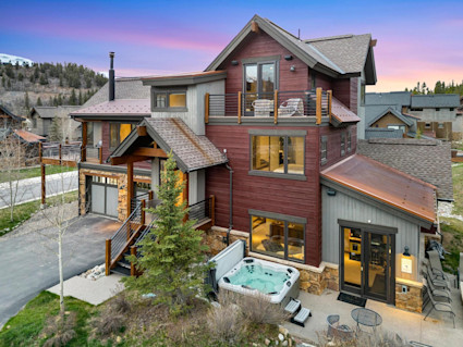 Blue River is adjacent to the BreckConnect gondola, with indoor-outdoor living designed for effortless ski days and evenings on Main Street.