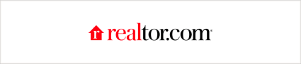 An image of the logo for realtor.com, one of the best house buying websites.