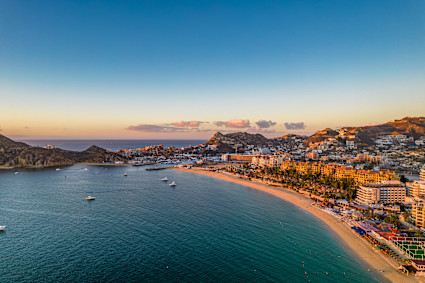 Sunrise over Cabo San Lucas, Mexico