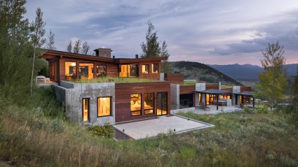Exterior of Tahoe home