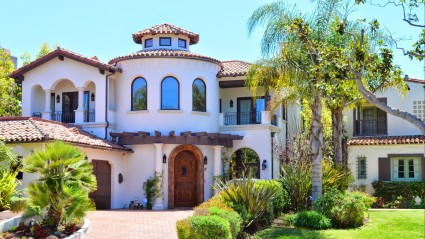 Spanish style home