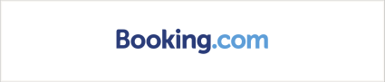 The logo of Booking.com, one of the best Airbnb alternatives, is displayed.