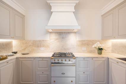 Beaux Arts gives owners a custom kitchen and classic design in Paris, making city living effortless near world-renowned art and dining.