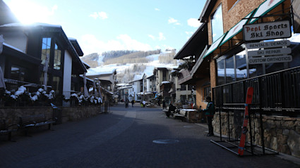 Vail Village in spring blends skiing and vibrant dining, ideal for owners who value both slope time and easy evenings out.