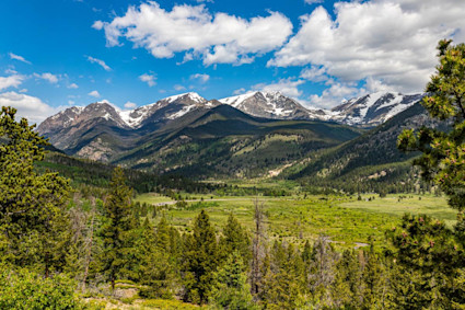 Image of the Bighorn Mountains, Wyoming.