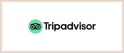 A logo of TripAdvisor, one of the many Plum Guide alternatives.