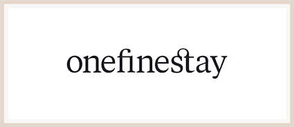 A logo of Onefinestay, one of the many Plum Guide alternatives.