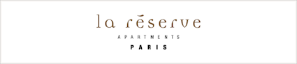 The La Réserve Apartments logo. 