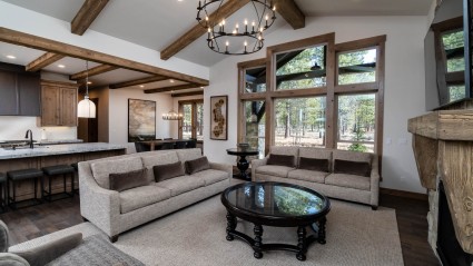 Living room in Bend, OR