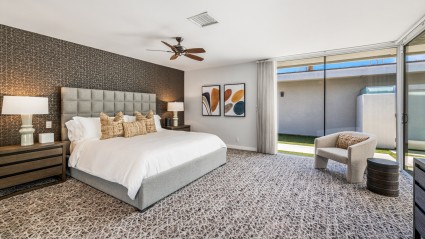 Primary bedroom in Palm Springs