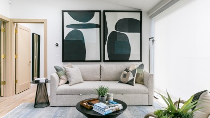 Sea Scape living room redesign