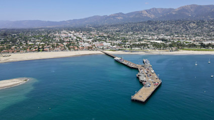 Santa Barbara’s shoreline and pier frame coastal drives and waterfront walks that pair well with nearby tastings.