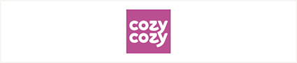 Cozycozy logo, helping travelers compare deals on top vacation rental sites.