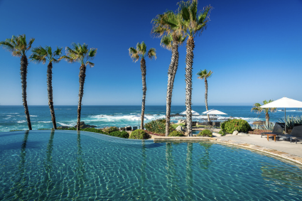 Private beach club in Cabo San Lucas