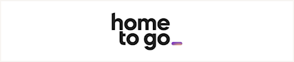HomeToGo logo, simplifying your search on top vacation rental platforms.
