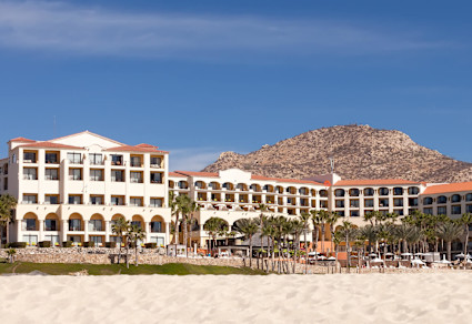 A stock photo of Hilton Los Cabos Beach & Golf Resort. 